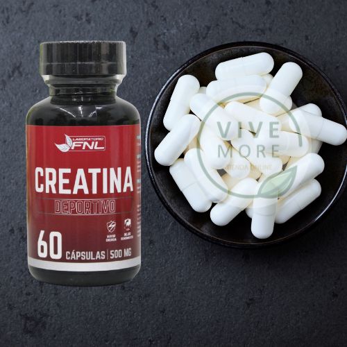 Creatina 500mg 60 Cap - FNL