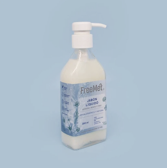 Jabón Líquido Natural 250ml - FreeMet