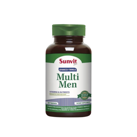 Multi Men multivitamínico 60tabs - Sunvit