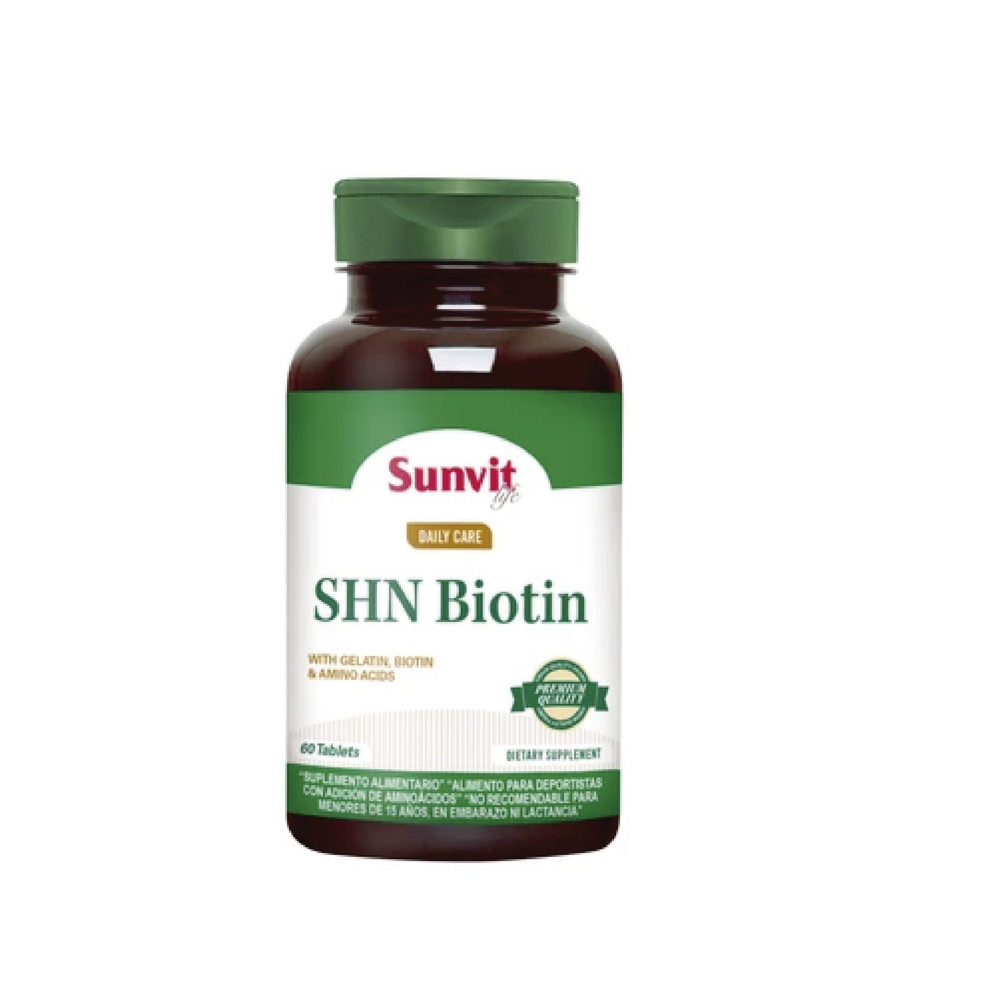 SHN Biotín Colágeno 60caps - Sunvit