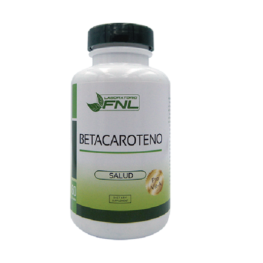 Betacaroteno 250mg 60cap - FNL