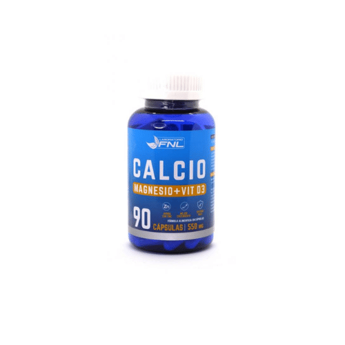 Calcio + Vitamina D3 + Magnesio 90cap - FNL