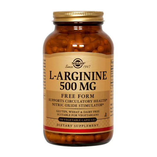 L- Arginine 500mg 250cap - Solgar