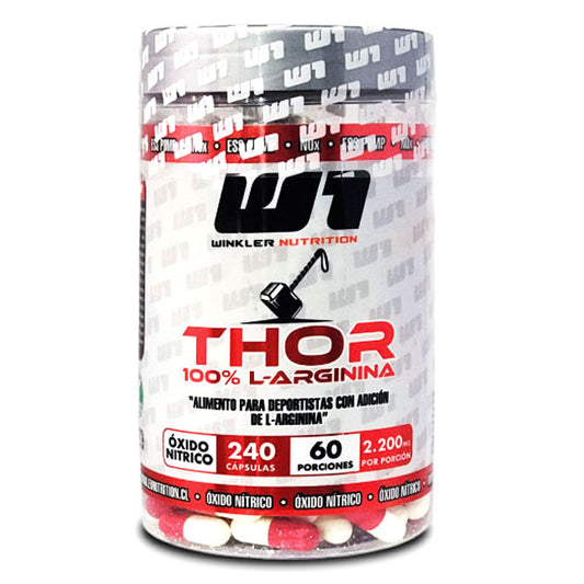 L  Arginina Thor 100% 240cap - Winkler Nutrition